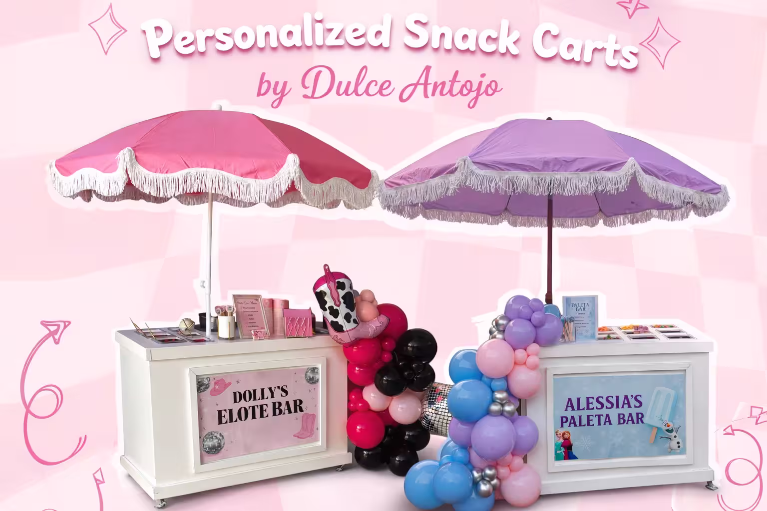 Dulce Antojo dessert cart services